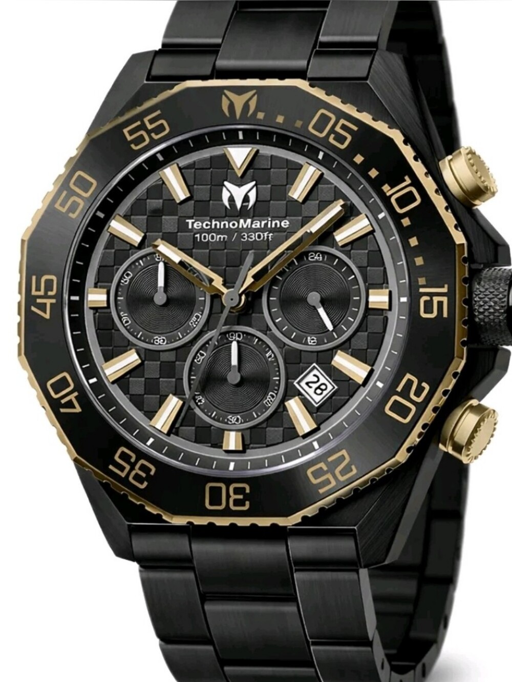 NEW Invicta TechnoMarine Racing Legends Men's Watch - 44.2mm, Black TM-525028